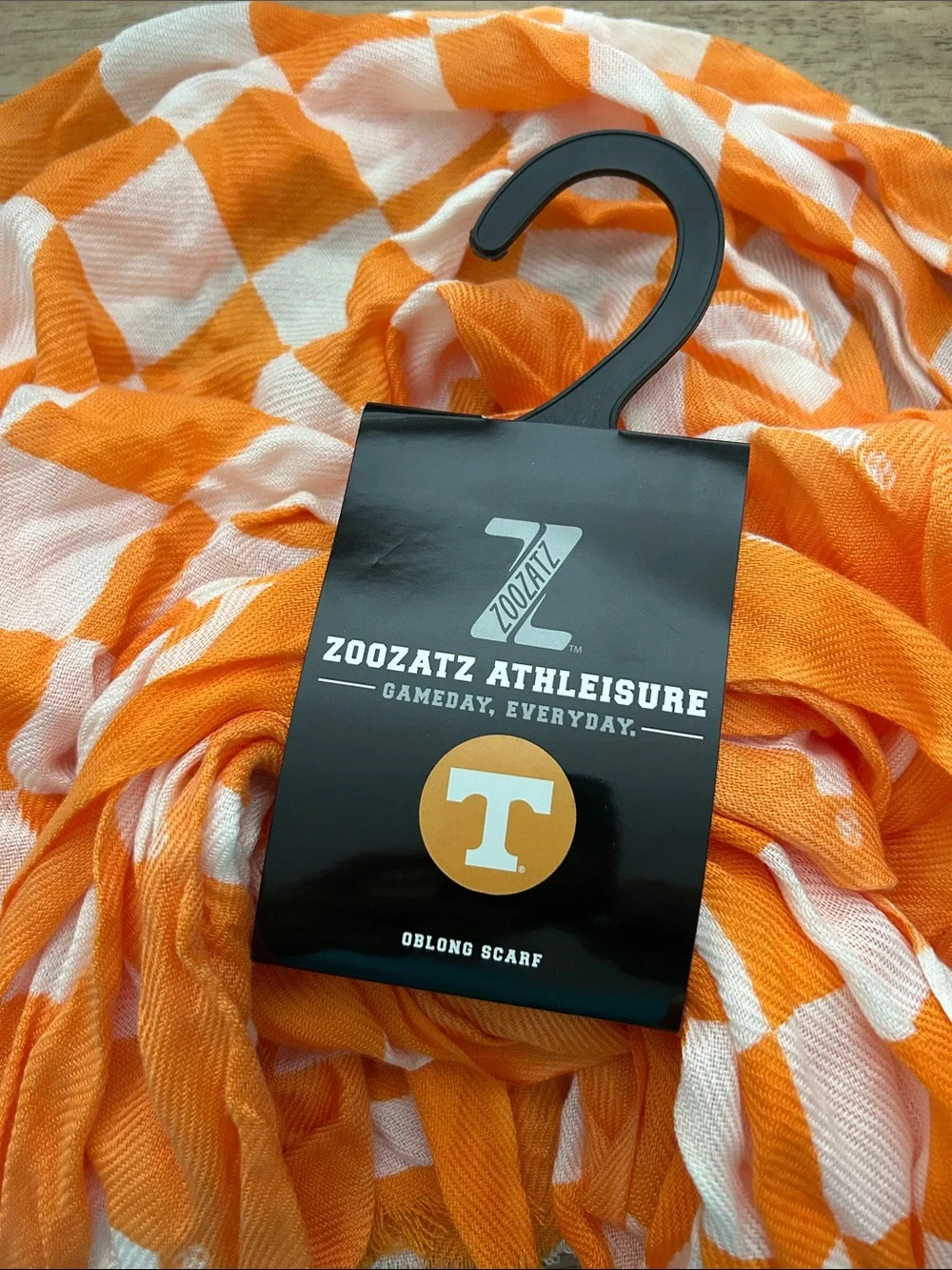 Tennessee Vols Orange Checker Scarf